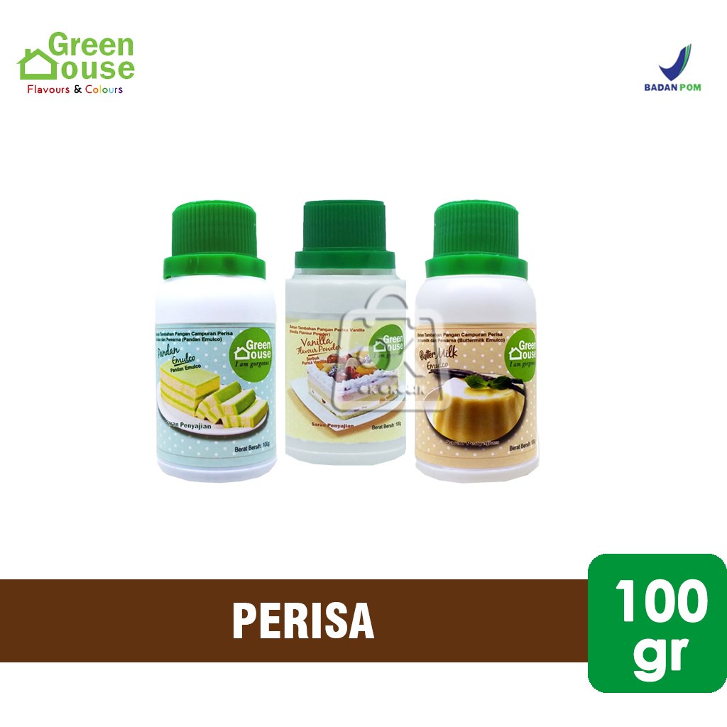 

Perisa Pewarna Green House Emulco / Perisa Makanan (100 ml)
