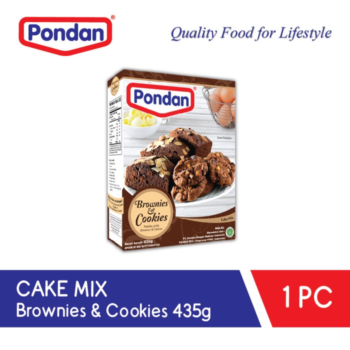 

[Big Sale] Pondan Brownies & Cookies