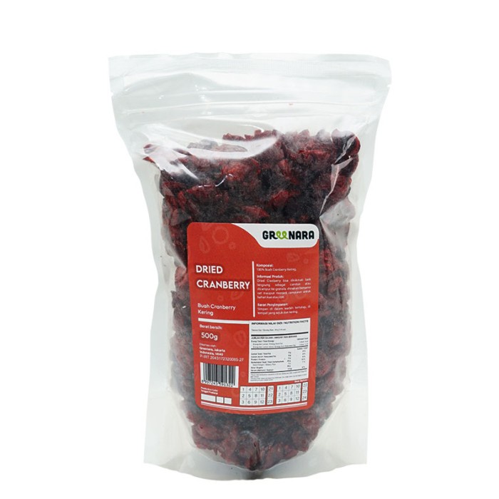 

DH8 Cranberry Kering 500gr / Dried Cranberry