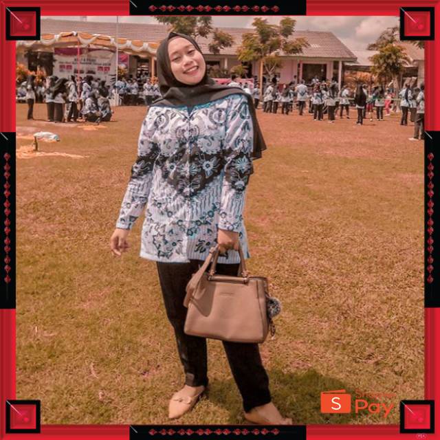 12.12 SERAGAM SALE / BATIK PGRI WANITA EXTRA JUMBO-SERAGAM KERJA WANITA-BATIK GURU NASIONAL