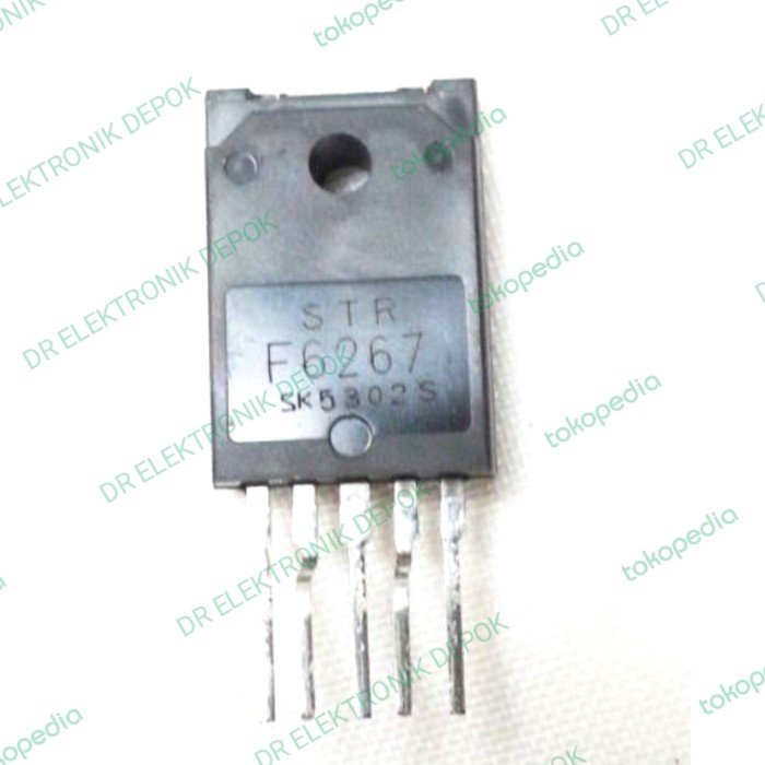 IC Power Supply STRF6267 Regulator STR F6267 STR F 6267 Bagus LA27