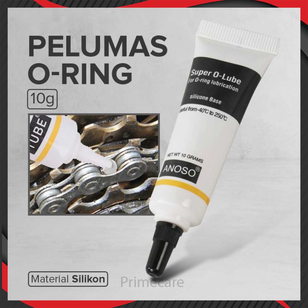 

Pelumas O-Ring Grade Silicon Grease Lubricant 10g PK148