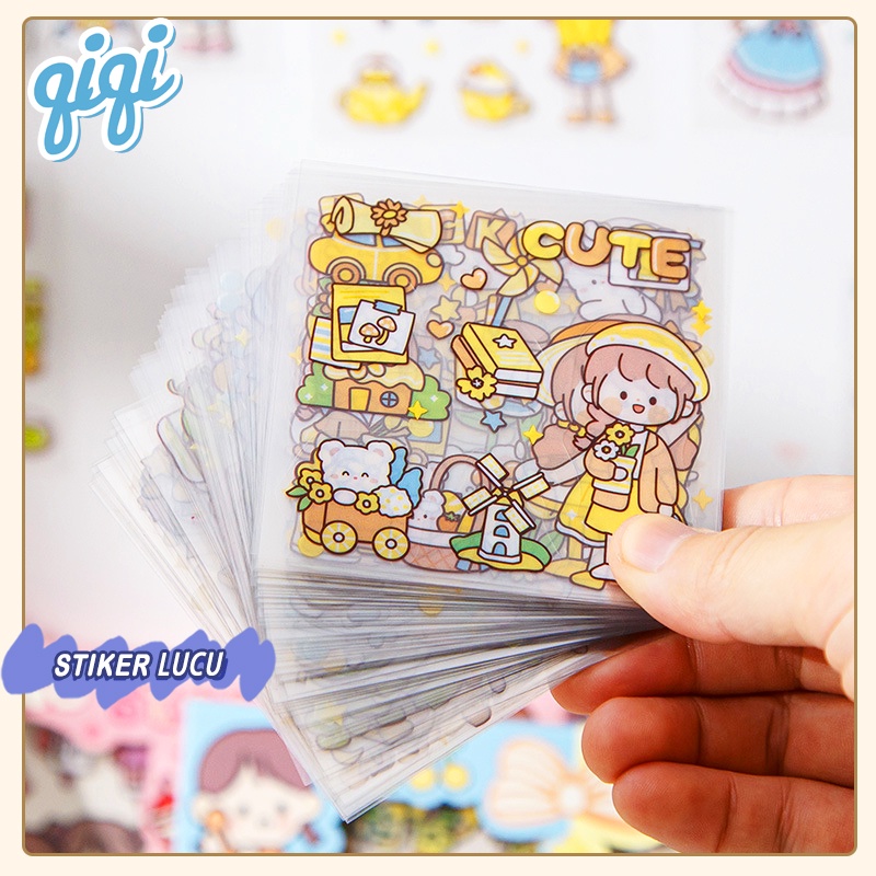 

Sticker 20 PCS for student and office/stiker lucu - Qiqi Treasure