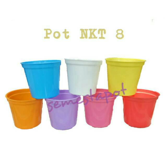 Pot Bunga Tanaman NKT 8 cm