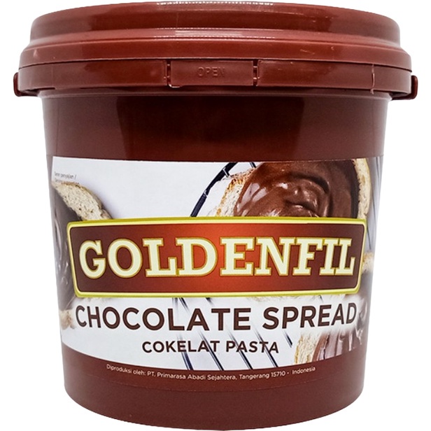 

COD Goldenfil Chocolate Spread 1kg Selai Olesan Cokelat Pasta