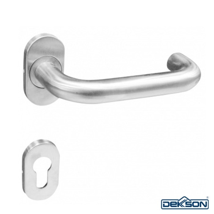 TERPERCAYA Handle Dekkson LHTR 84030 Oval SSS / Lever Handle Oval