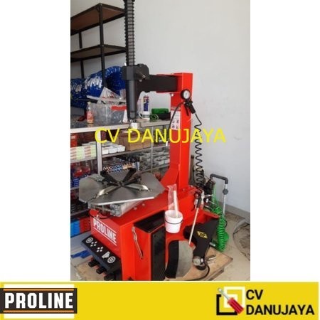 Buka Bongkar Mesin Buka Pembuka Lepas Ban Hidrolis Otomatis Motor Truck 24 Inch PROLINE