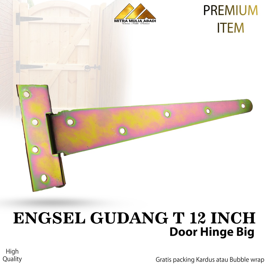 ENGSEL PINTU GUDANG / ENGSEL GUDANG T 12 INCH