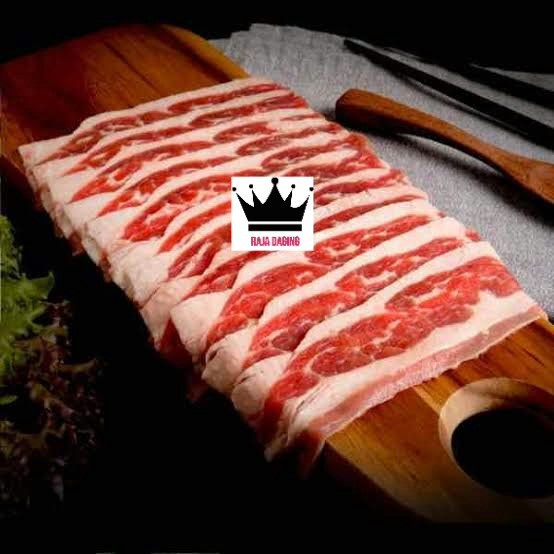 

COD Daging Sapi Aust Shortplate Slice @500gr