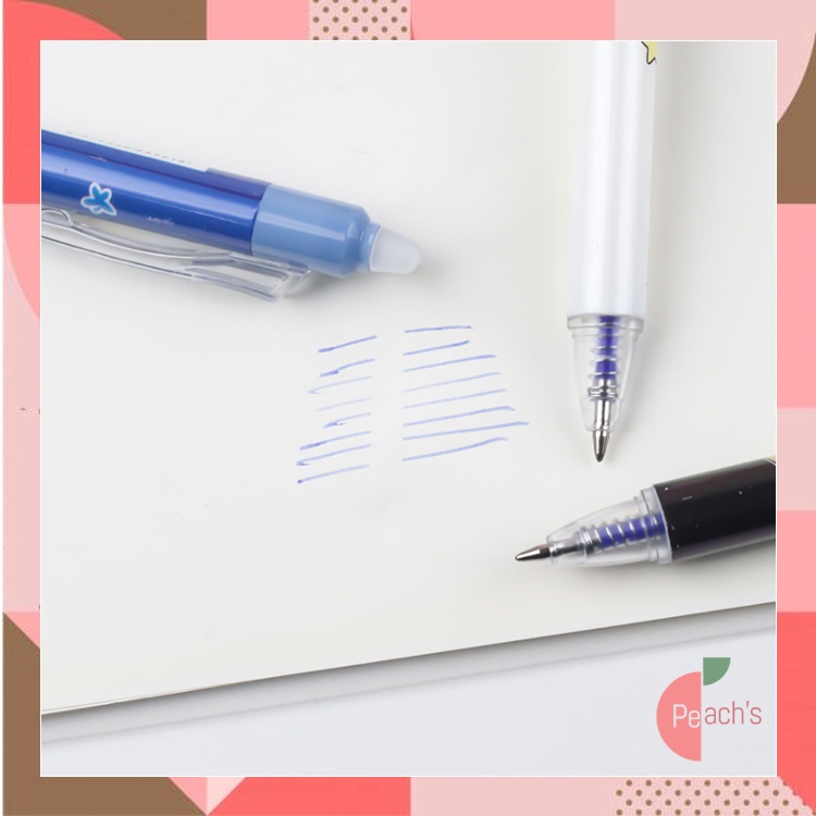 

PEACHs - S6080 Pena Gel Karakter / Pena Aesthetic Edition Kartun / Erasable Gel Pen / Pulpen Kartun Karakter Lucu yang Bisa Dihapus