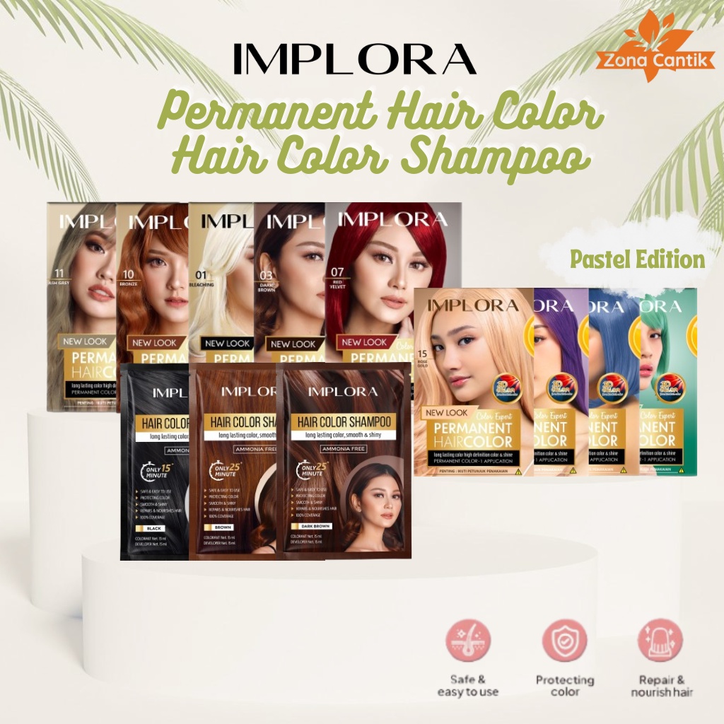 Implora Hair Color Permanent | Hair Color Shampoo