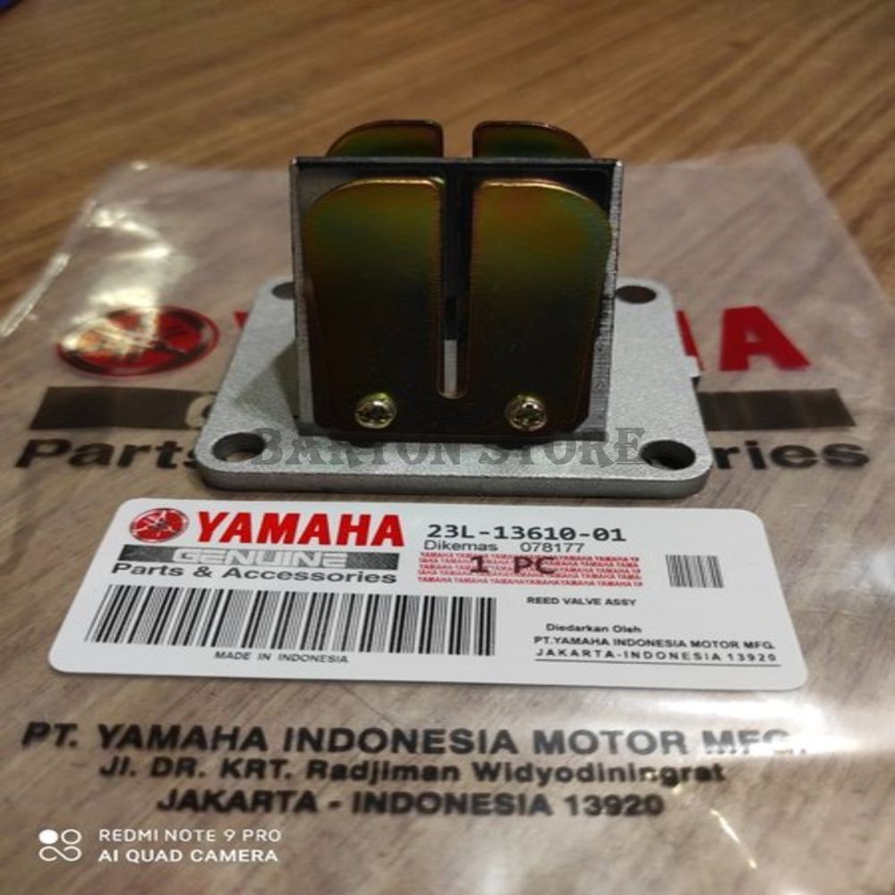 MEMBRAN ASSY RX KING Reed Valve Assy Yamaha Asli (23L-13610-01) S150