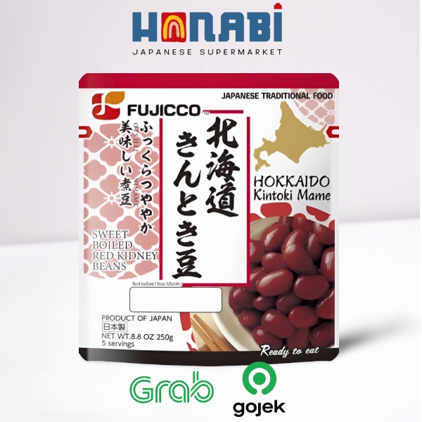 

Fujicco Hokkaido Kintoki Mame 250g - Kacang Merah Made In Japan
