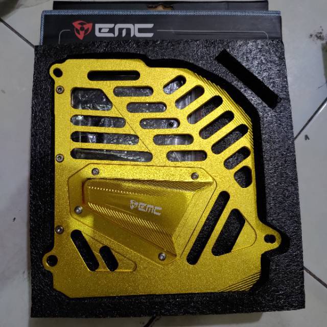 COVER RADIATOR NMAX TUTUP RADIATOR NMAX AEROX FULL CNC TUTUP RADIATOR