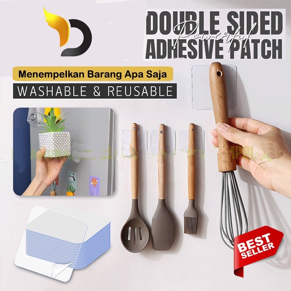 

Double Tape Magic-Super Kuat Doble Tip Dauble Tape Lakban Selotip Serbaguna Multifungsi Model Papan 6x6 Tempelan Dinding Sticker Tembok Praktis Dan Kuat