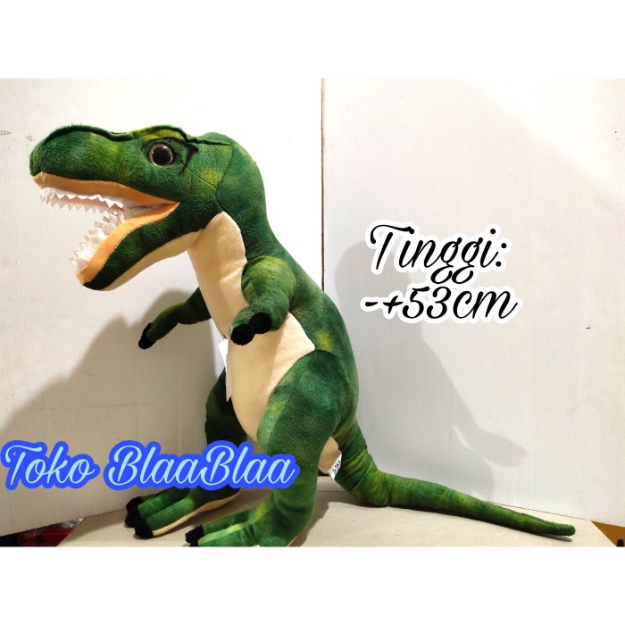 LUCU Boneka Dinosaurus Besar Brontosaurus Jumbo Big Size Dino doll - T- REX JUMBO