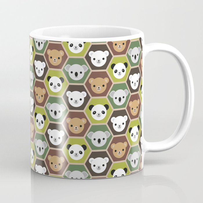 Mug Cangkir Kawaii Autumn Bear