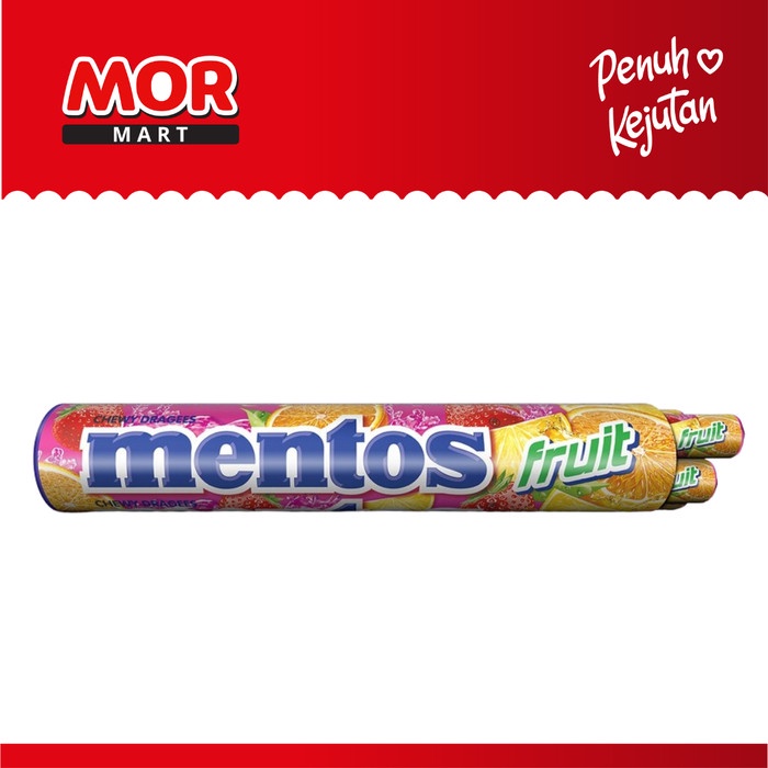 

MENTOS Chewy Roll Fruit 37g