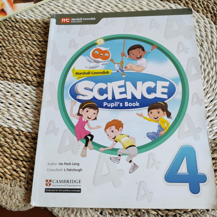 SCIENCE PUPIL'S BOOK 4 - marshall cavendish