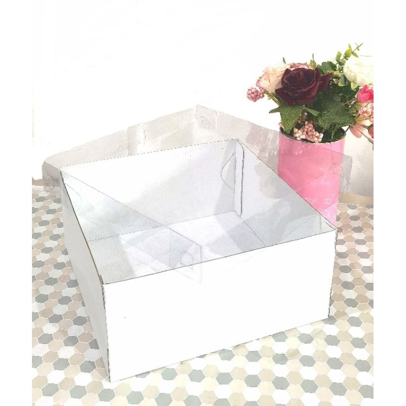 

COD BOX MIKA - DUS KUE - KOTAK - KARDUS 25x25x12 - WK (ISI : 10 PCS)