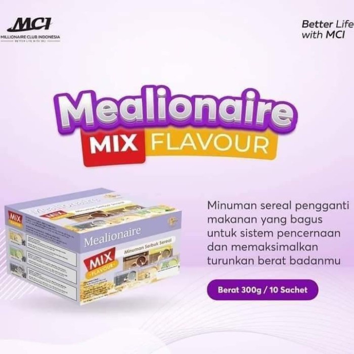 

MEALIONAIRE Mealionaire MCI Original - sbg meal DIET bernutrisi tinggi