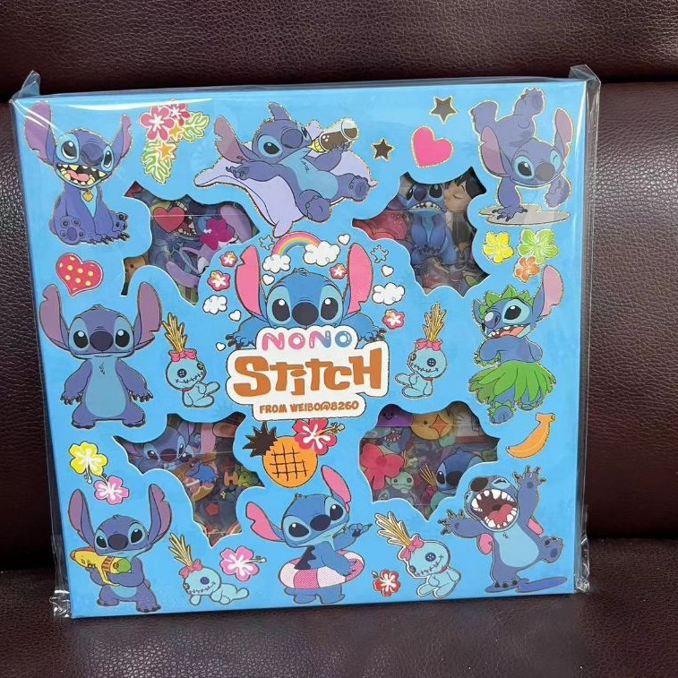 

Sticker Nono Mainan Anak Karakter Kartun Stitch Isi 100