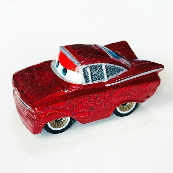 Mainan Diecast Cars Mini Racers Red Ramone