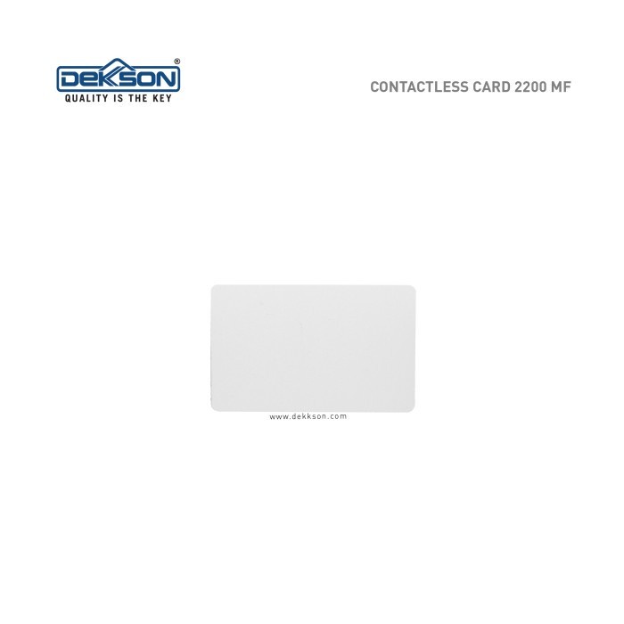 TERPERCAYA Contacless Card 2200MF / Contacless card Dekkson