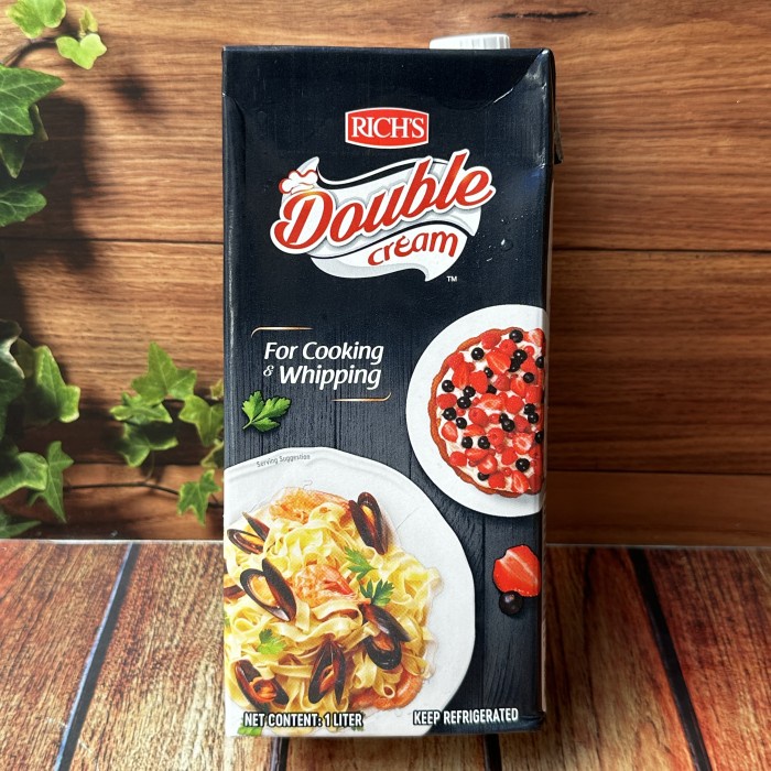 

[KARTON] Richs Double Cream Cooking Whipping Cream 1LT