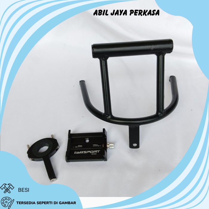 PAKET HOLDER HP NMAX OLD DAN HOLDER ALUMUNIUM PAKET BREKET HOLDER NMAX