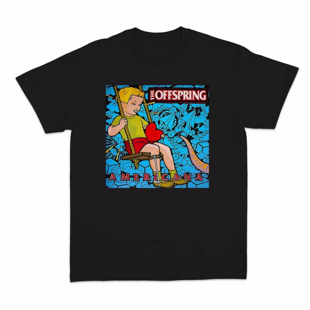 Kaos T Shirt The Offspring Americana Punk Band