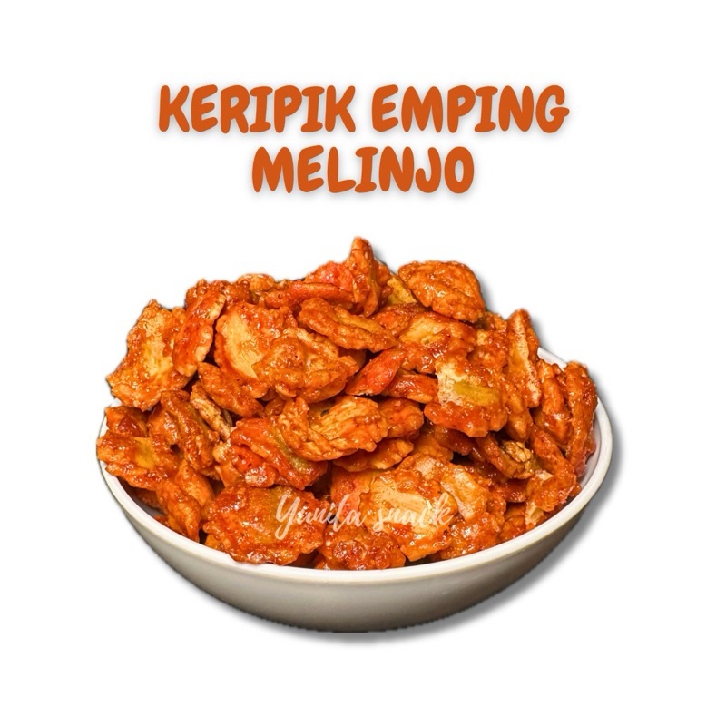 

Keripik Emping Melinjo Blado Pedas Manis 500g