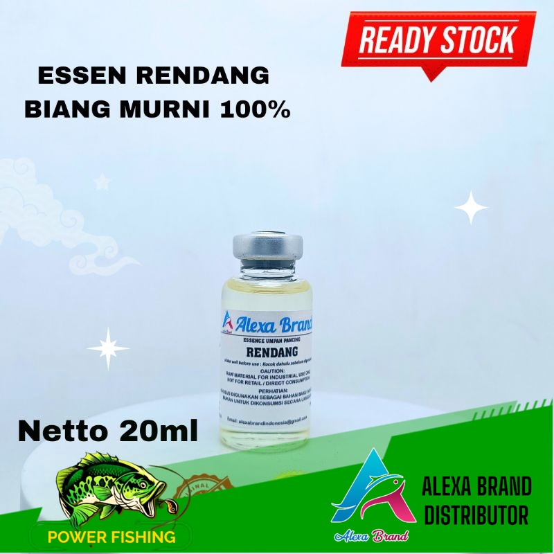Essen rendang biang murni 100% - Alexa Brand - esen rendang - umpan pancing
