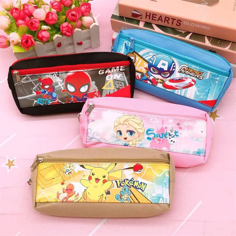

Tempat Pensil Resleting Karakter Lucu / Kotak Pensil Anak Perempuan Laki-Laki / Kotak Pensil Karakter Lucu / Kotak Pensil Kuromi Aesthetic / Sanrio Pensil Case