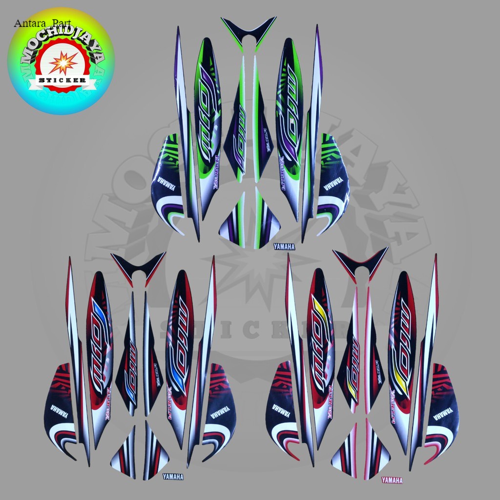 STRIPING MIO J SPORTY 2012 - 2013 STANDART STICKER LIST BODY MOTOR MIO J TERLARIS TERBAIK BERKUALITA
