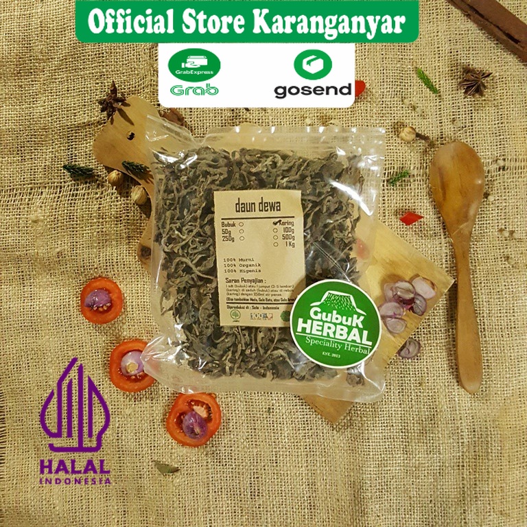 

DAUN DEWA / SAMSIT KERING 500 GRAM / Gynura Divaricata / JAMINAN MURNI / DIPETIK DARI TUMBUHAN SEGAR YANG DIKERINGKAN DI TEMPAT YANG BERSIH