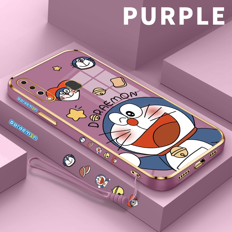 Golden Plated Case Casing For Samsung A20s A21s A20 For Samsung A205 A207F case hp A217F For Samsung