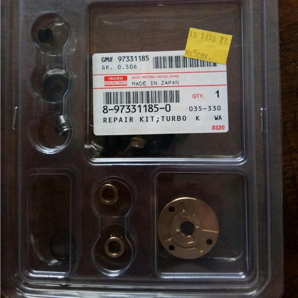 Repair Kit Turbo Isuzu Elf NKR55 Euro reparkit turbocharger NKR55