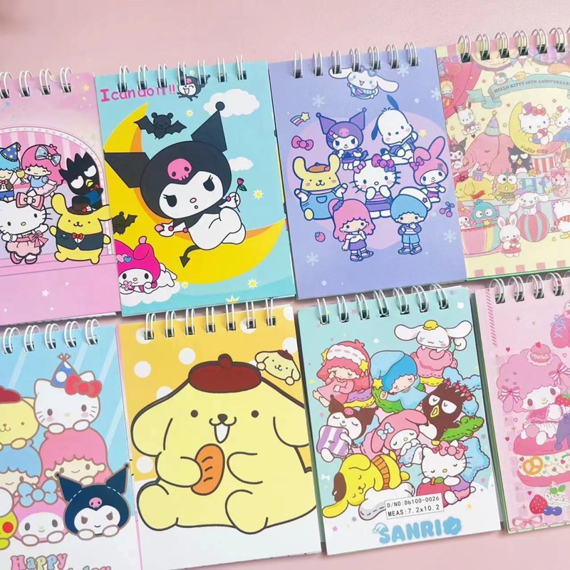 

Buku kecil lucu notepad sanrio kuromi