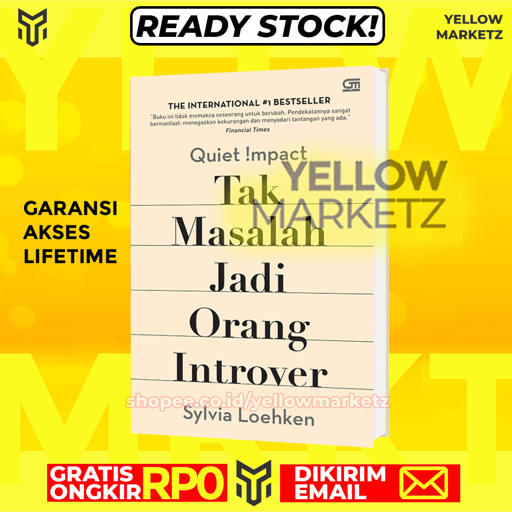 

TIDAK MASALAH MENJADI INTROVERT - Quiet Impact - Eʙᴏᴏᴋ