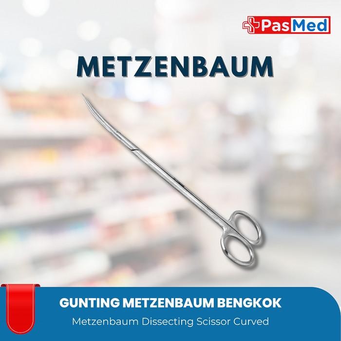 

Gunting Metzenbaum Bengkok / Gunting Metzenbaum Dissecting Scissor Cur