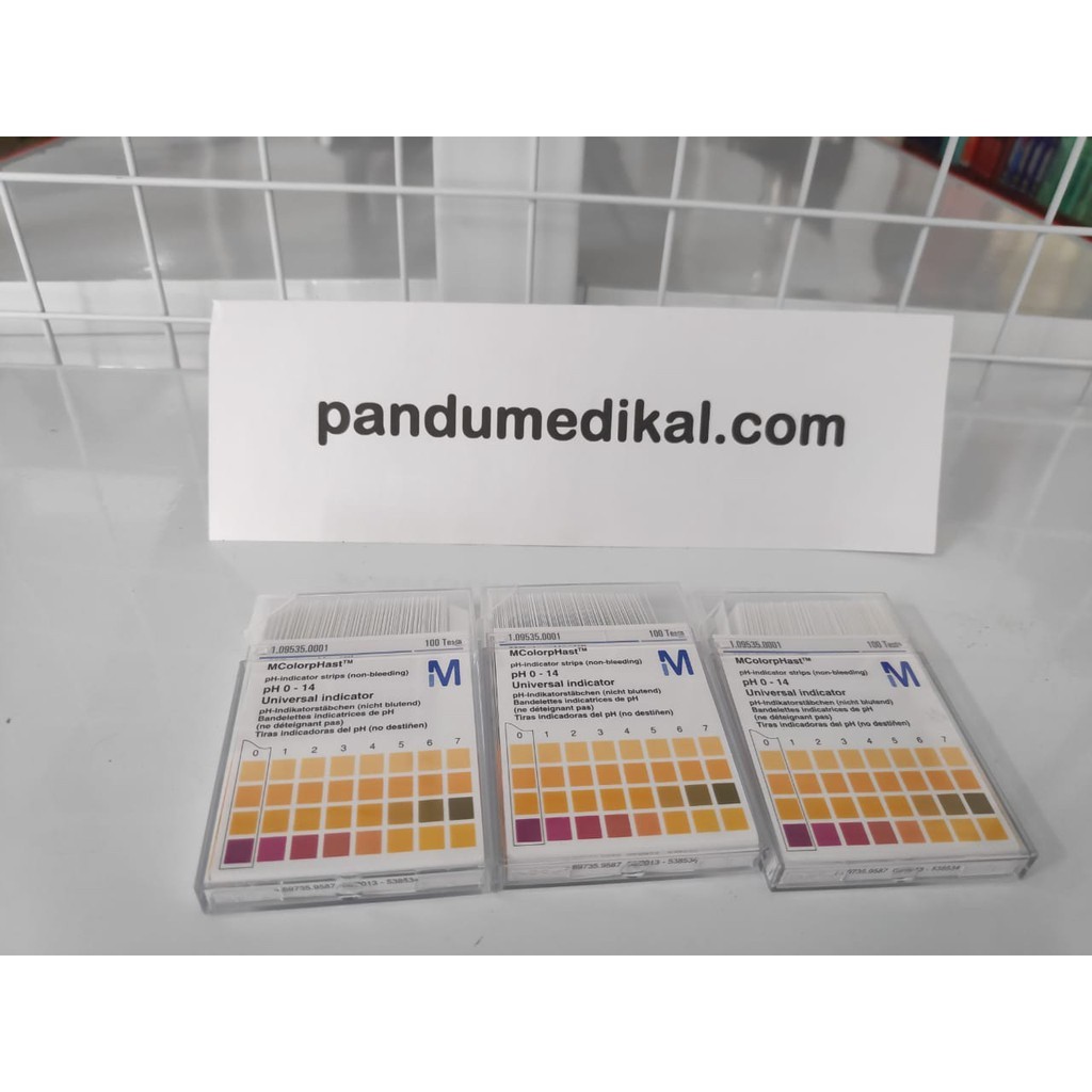 Kertas ph Merck Universal PH 0-14 / Lakmus / Merck / pH Paper merck