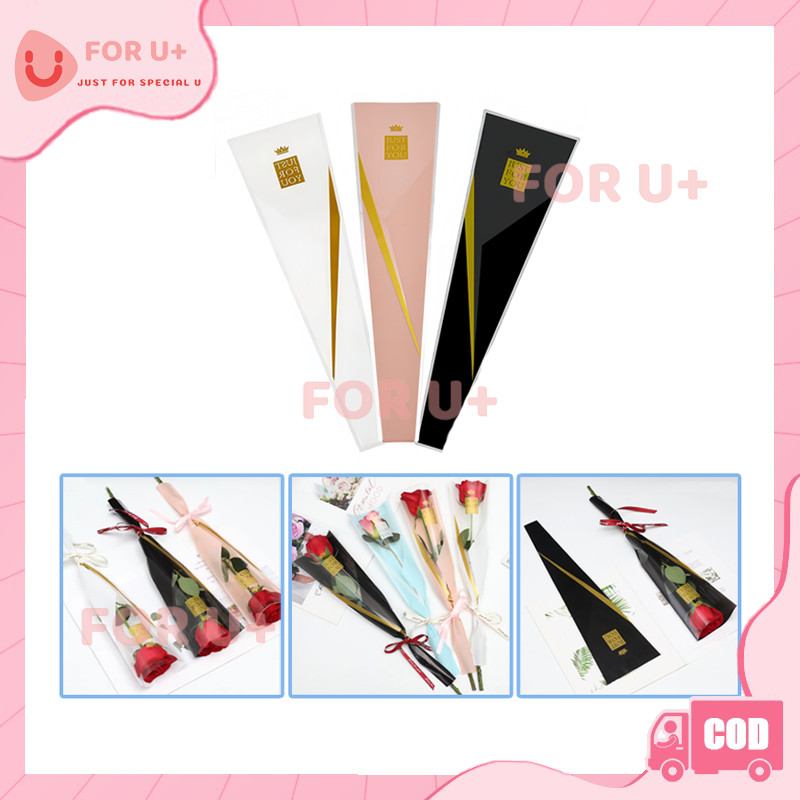 

Kantong Bunga / Kantong Bunga Rose Single / 50pcs Plastik Bungkus Bunga