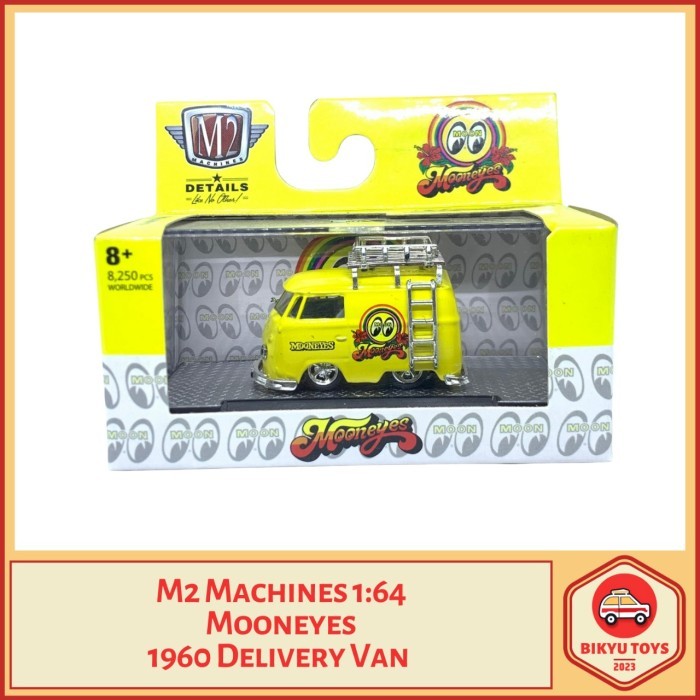 M2 Machines 1:64 Mooneyes 1960 Delivery Van MoonEyes Moon Eyes VW Volkswagen Combi