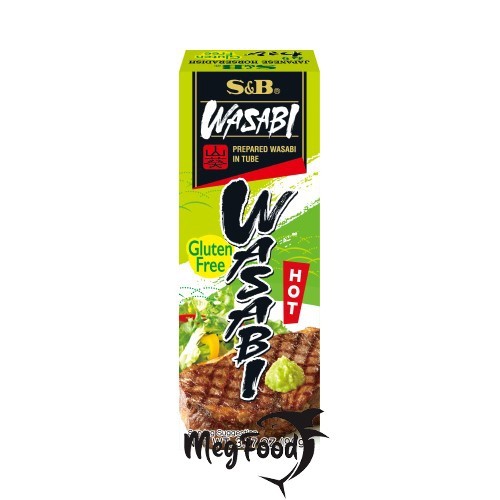 

S&B Wasabi Paste Hot Gluten Free (Pasta Wasabi Bebas Gluten) 43 Gram