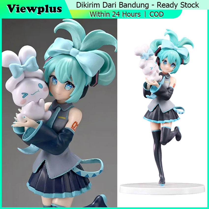 Figure Hatsune Miku x Cinnamonroll Vocaloid Anime Pajangan Koleksi