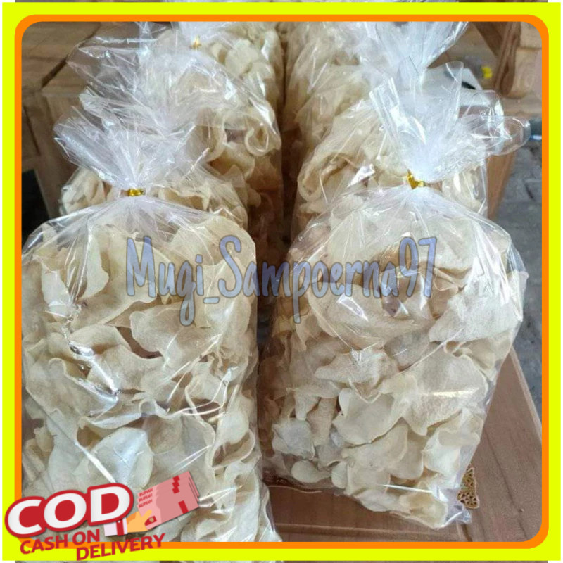 

1kg keripik gadung rasa bawang matang