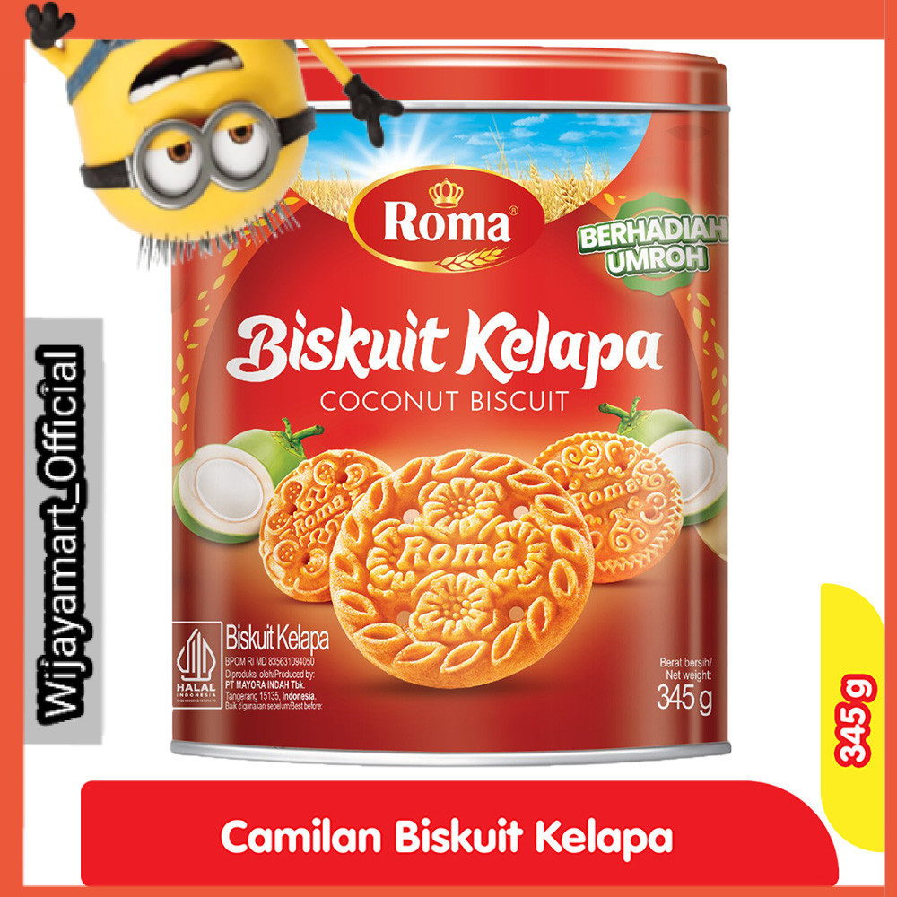 

Roma Biskuit Kelapa Kaleng 345 g