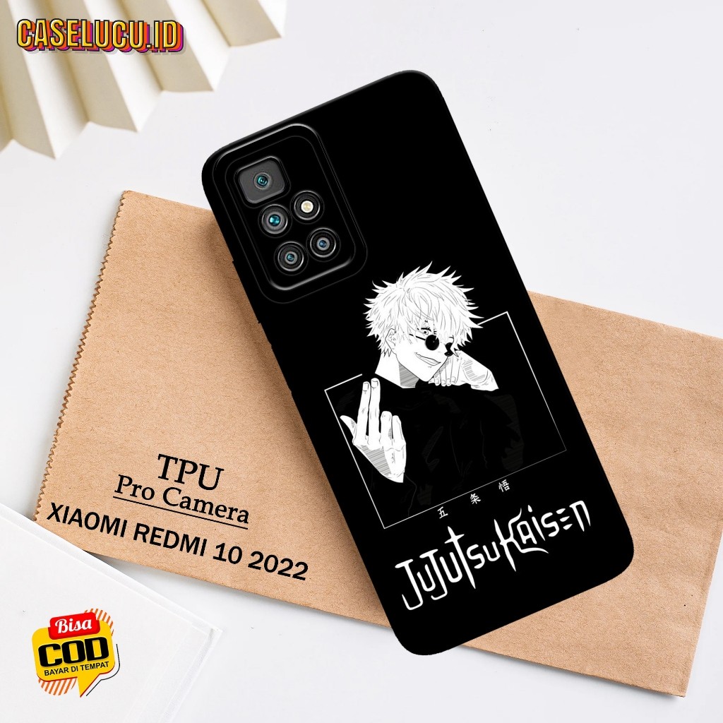 Casing Hp Xiaomi Redmi 10 2022 Terbaru - Fashion Case Anime - Case Xiaomi Redmi 10 2022 - Soft Case 