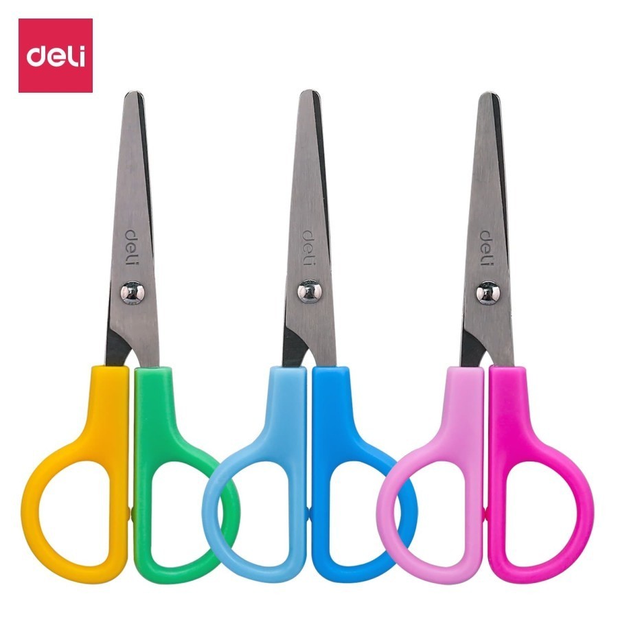 

Deli | Gunting Sekolah (School Scissors) 115 mm | ED60100